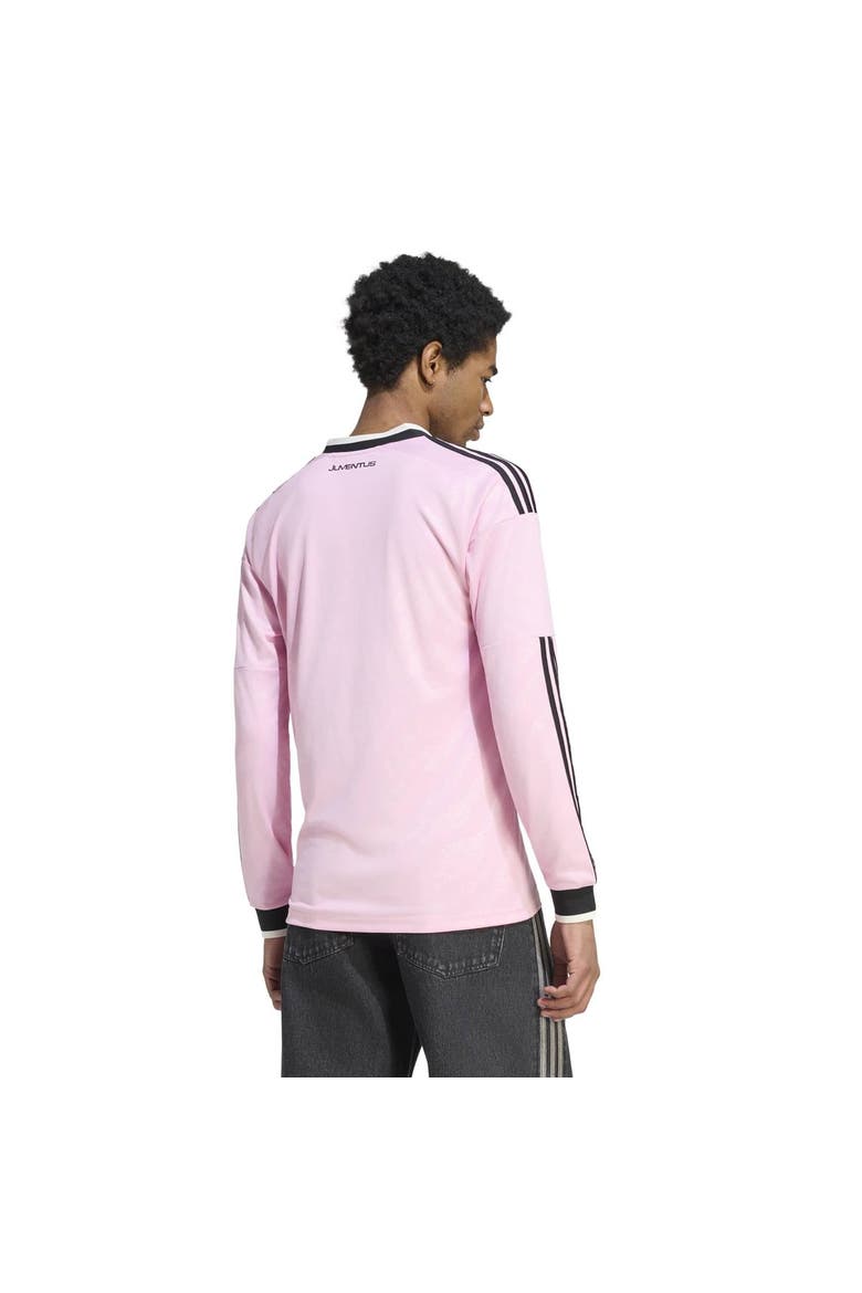 Men's adidas  Pink Juventus 2026/27 Away Replica Long Sleeve Jersey, Alternate, color, Pink