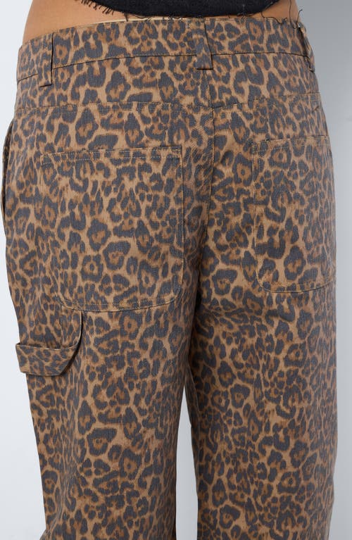 Noisy May Jules Straight Leg Pants In Mocha Bisque Aopleo