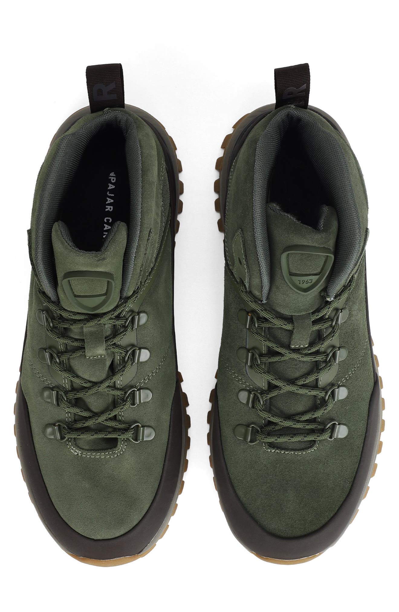 Fenwick Waterproof Boot, Alternate, color, MILITARY GREEN-DARK BROWN