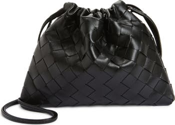Bottega Veneta Small Dustbag Intrecciato Leather Shoulder
