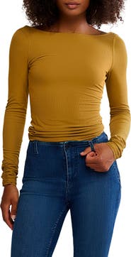 Free People Riley Low Back T-Shirt