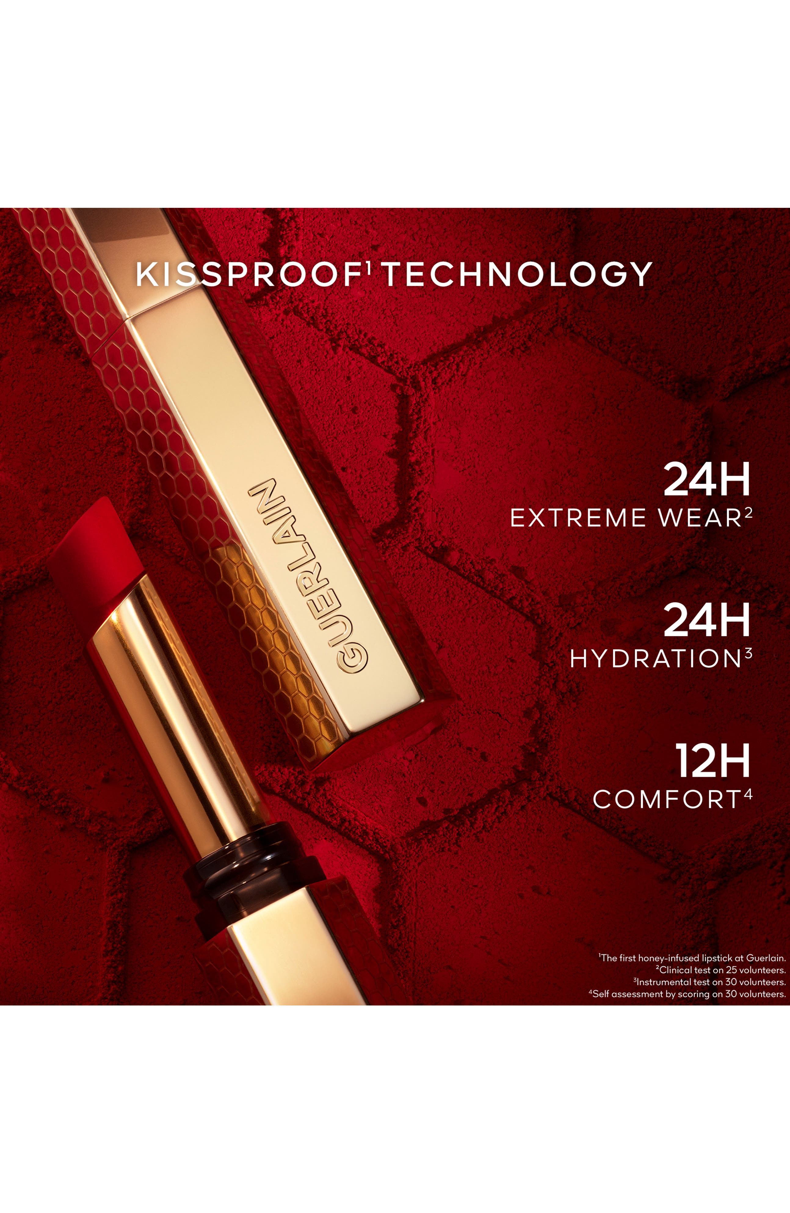 KISS KISS Honey-Infused Refillable Lipstick (Women) | Nordstrom