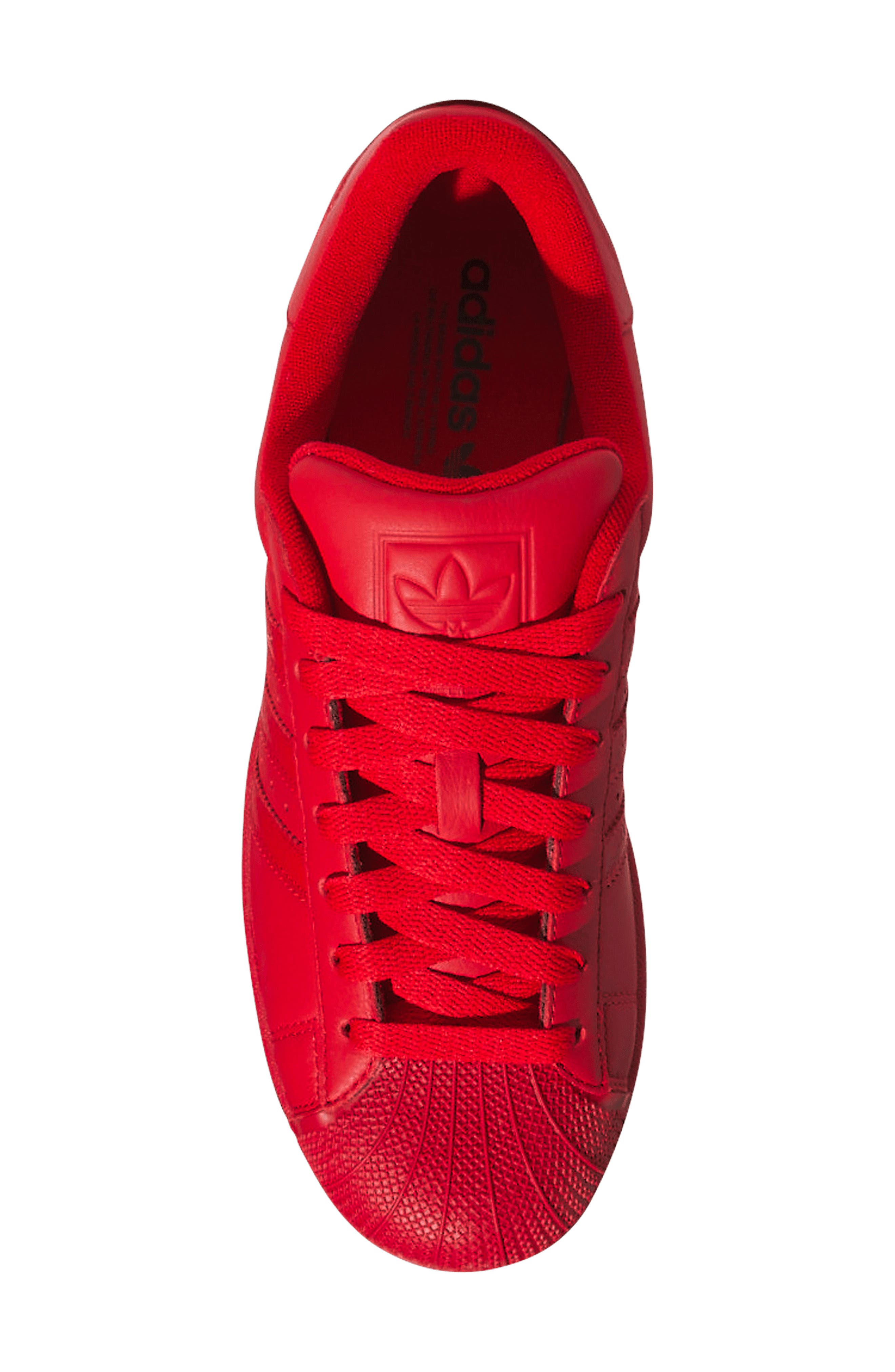 adidas Superstar II Sneaker, Alternate, color, Better Scarlet