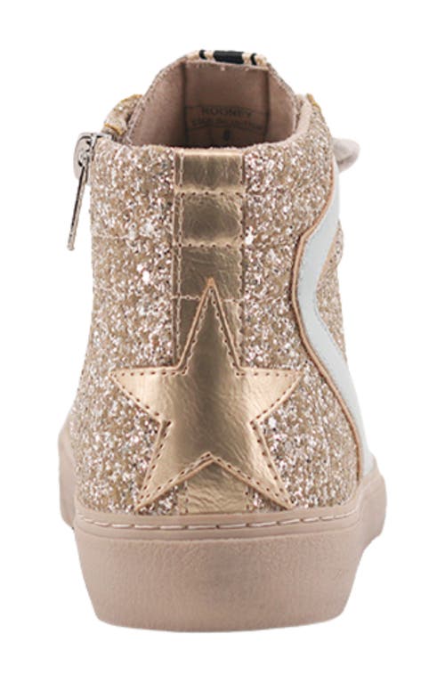 Shushop Rooney High-top Sneaker In Brown