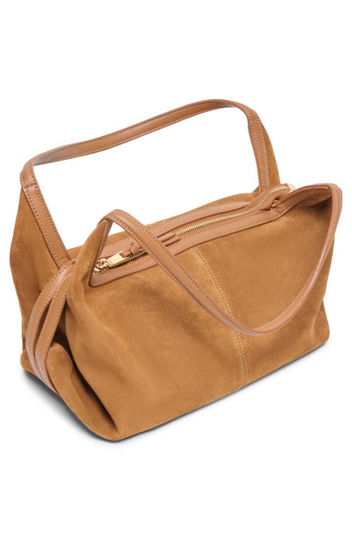 Dolce Vita Billy Leather Shoulder Bag In Brown