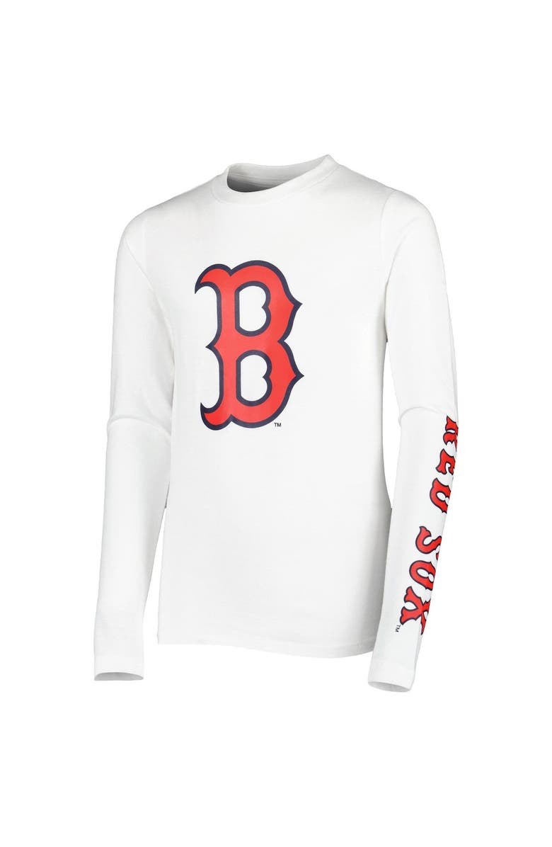 STITCHES Youth Stitches Navy/White Boston Red Sox Combo T-Shirt Set, Alternate, color, 