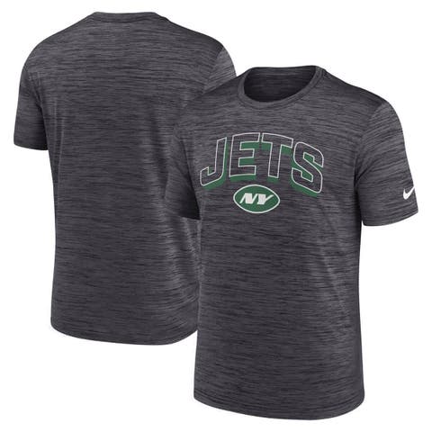 Men's Nike Charcoal New York Jets Primetime Velocity Dri-FIT T-Shirt
