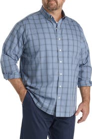 Oak Hill by DXL Big & Tall Large Plaid Sport Shirt V3