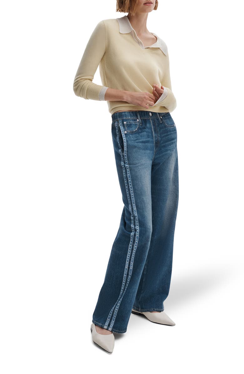 rag & bone Anne Wool Sweater, Alternate, color, Butter