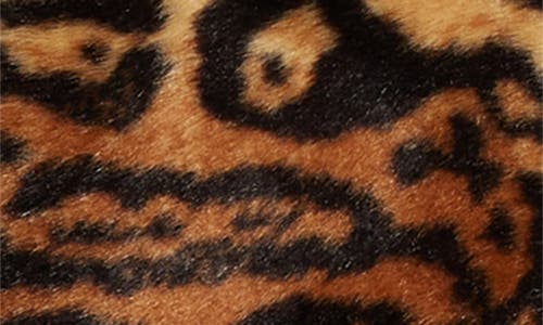 Stand Studio Hilma Faux Fur Long Coat In Animal Print