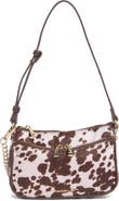 Madden Girl Faux Calf Hair Shoulder Bag