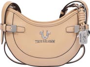 True Religion Blake Belted Faux Leather Hobo