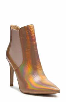 Rag & Co Molina Iridescent Pointed Toe Bootie