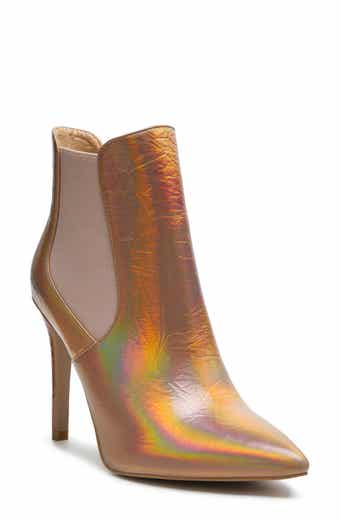 Molina Iridescent Pointed Toe Bootie