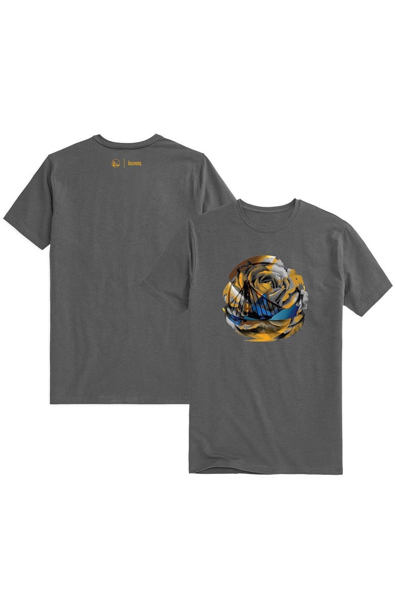 THE WILD COLLECTIVE Unisex The Wild Collective Charcoal Golden State Warriors 2022/23 City Edition T-Shirt, Main, color, 