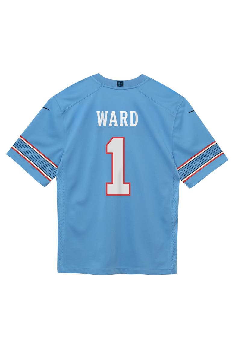 Preschool Nike Cameron Ward Light Blue Tennessee Titans Team Game Jersey, Alternate, color, Light Blue