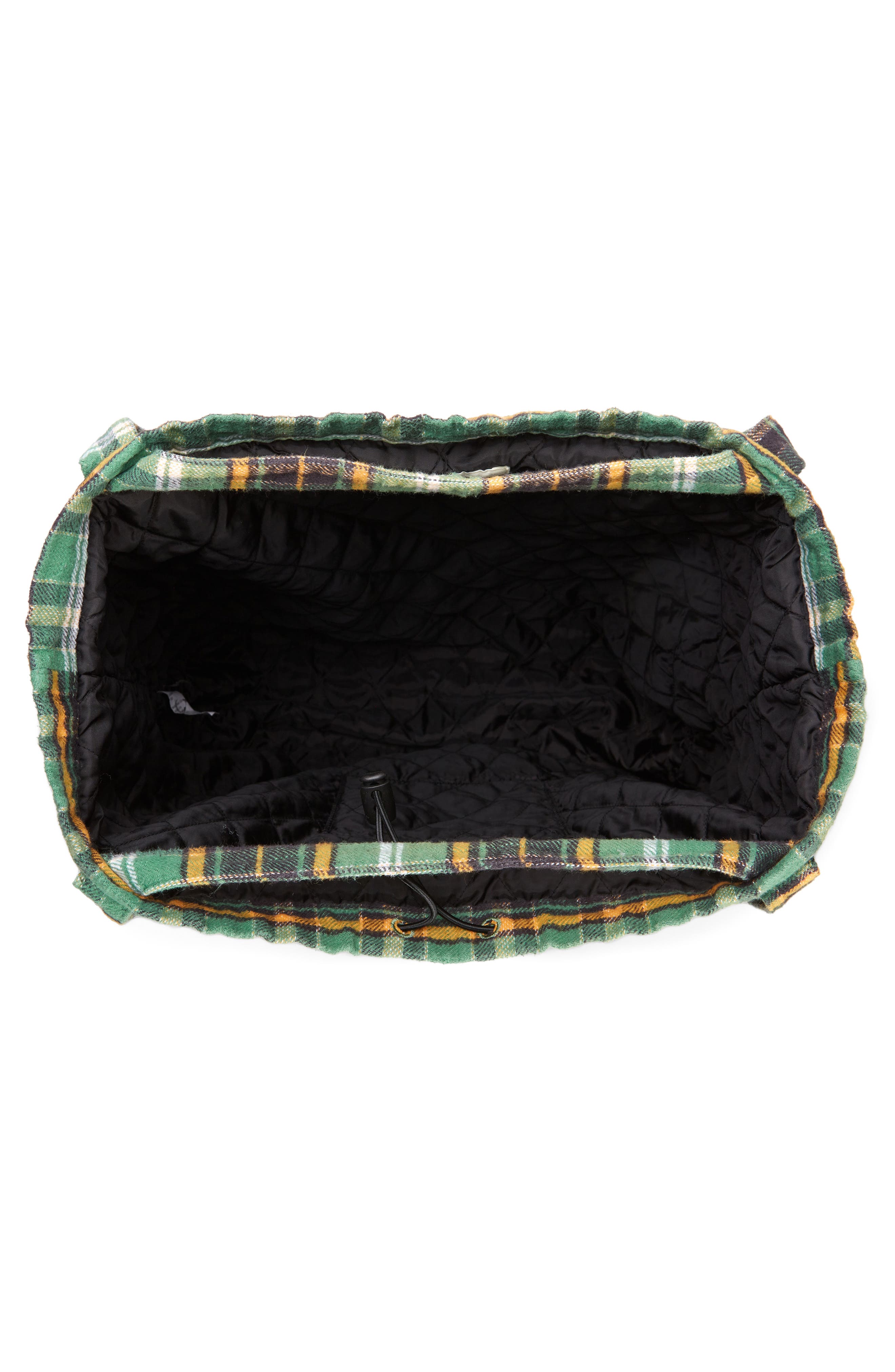 R13 Oversize Plaid Cotton Flannel Tote, Alternate, color, 