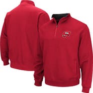 COLOSSEUM Men's Colosseum Red Western Kentucky Hilltoppers Tortugas Logo Quarter-Zip Jacket