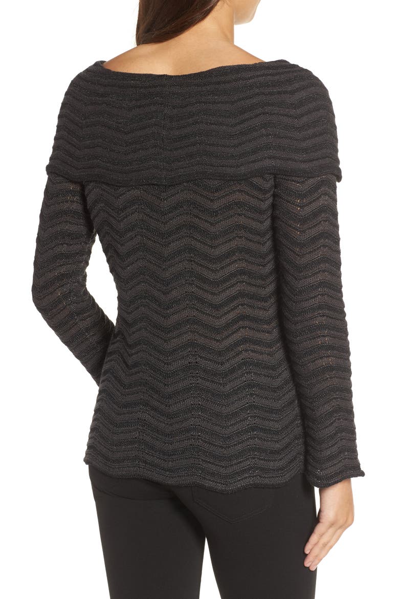 Over the Shoulder Top, Alternate, color, PHANTOM