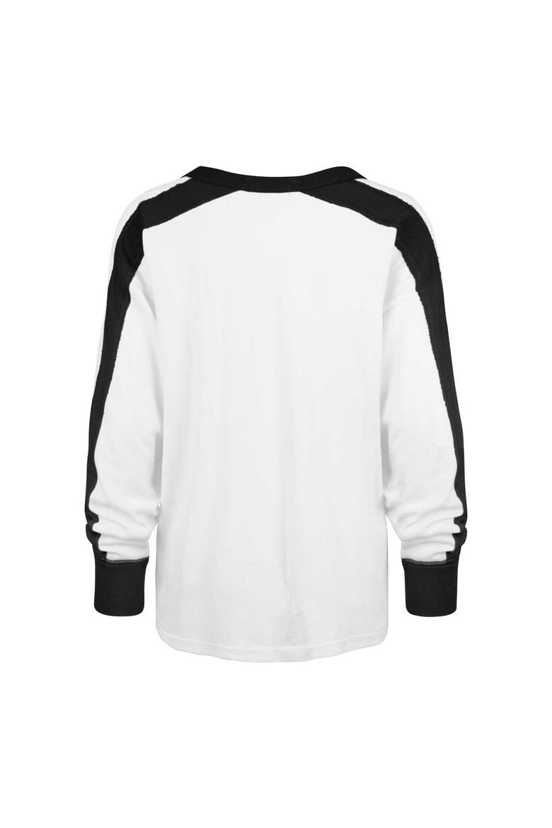 Women's '47 White New York Jets Premier Caribou Long Sleeve T-Shirt, Alternate, color, White