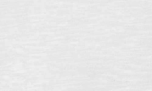 Curve Appeal Eyelet Embroidered T-shirt In Soft Ivory
