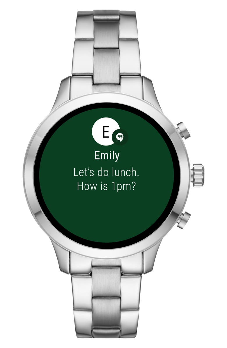 Michael Kors MICHAEL Michael Kors Access Runway Smart Bracelet Watch, 41mm, Alternate, color, 