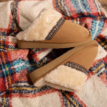 Corie Faux Fur Scuff Slipper