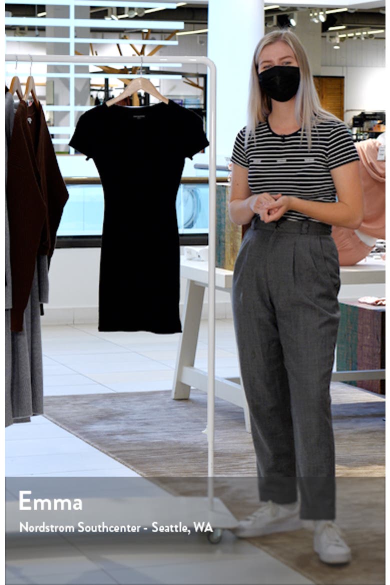 Crewneck Short Sleeve Minidress video