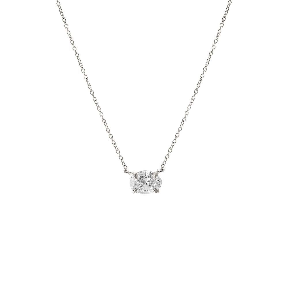 selected 14K White Gold - 2 Carat