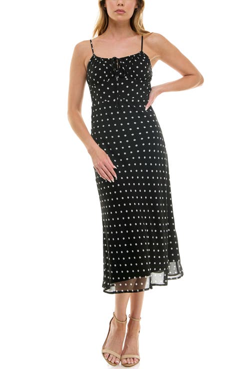 Bias Cut Midi Sundress