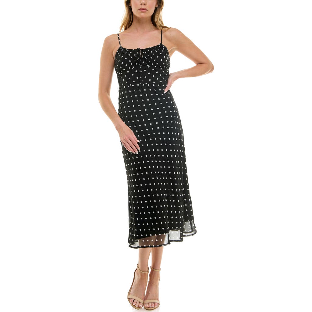Socialite Bias Cut Midi Sundress