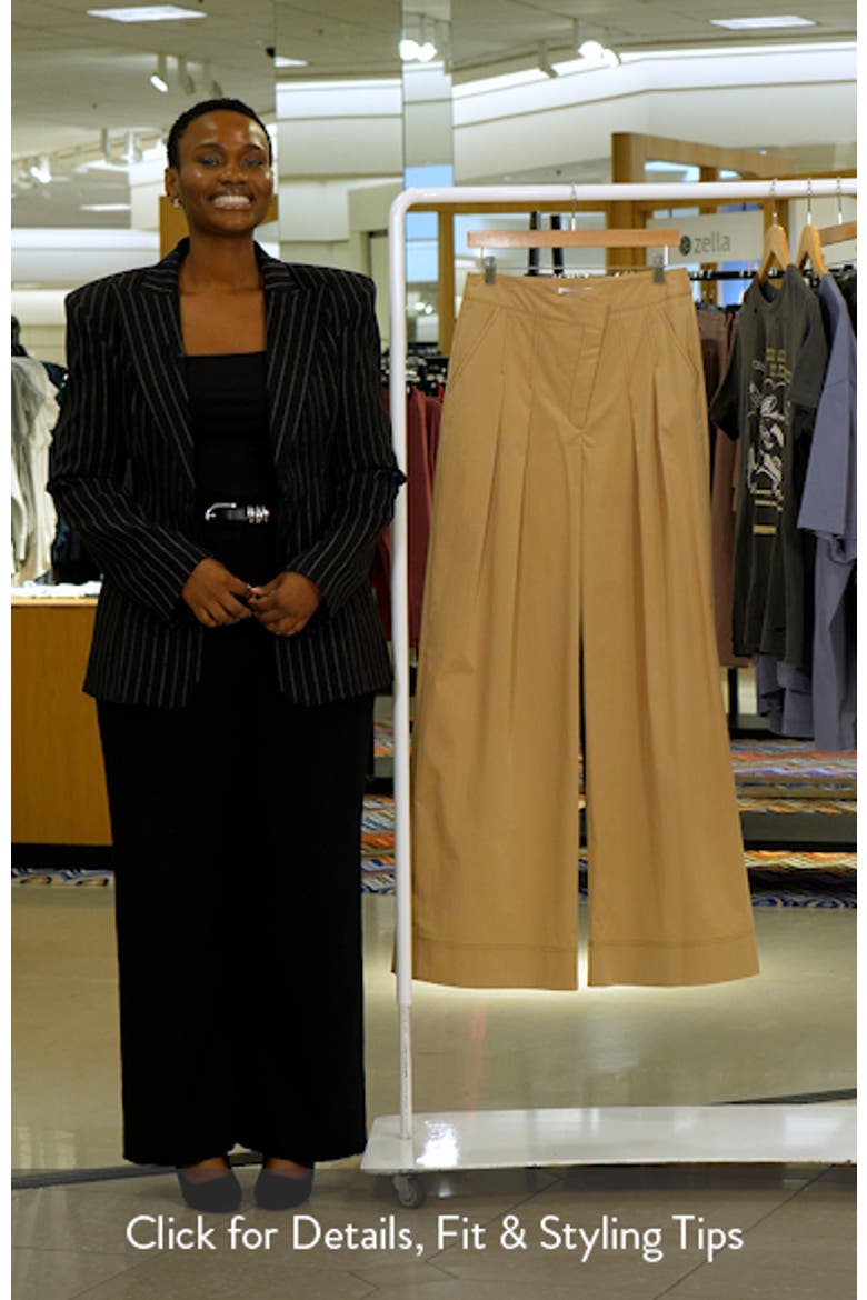 Heron Pleated Wide Leg Pants video