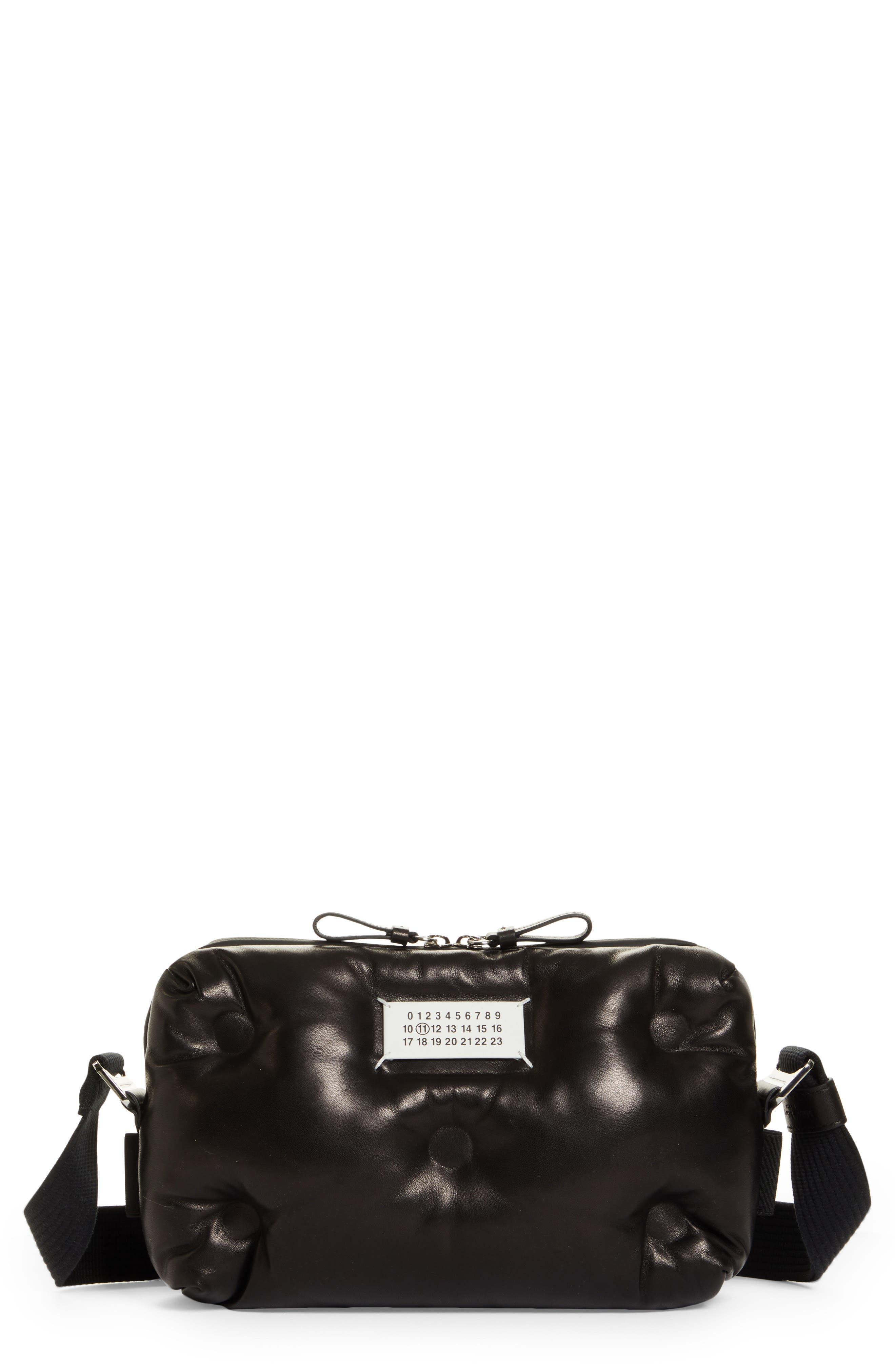 Maison Margiela Glam Slam Leather Crossbody Bag, Main, color, 