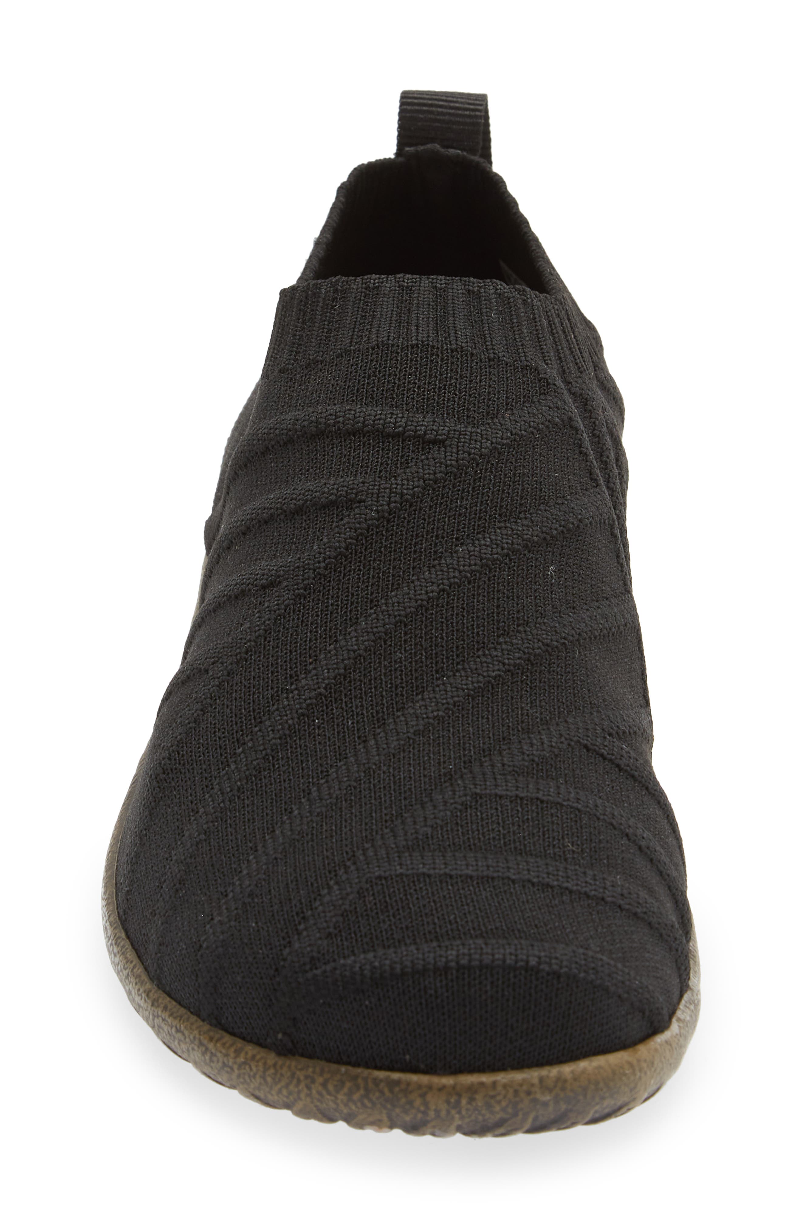 Naot Okahu Sneaker, Alternate, color, Black Knit