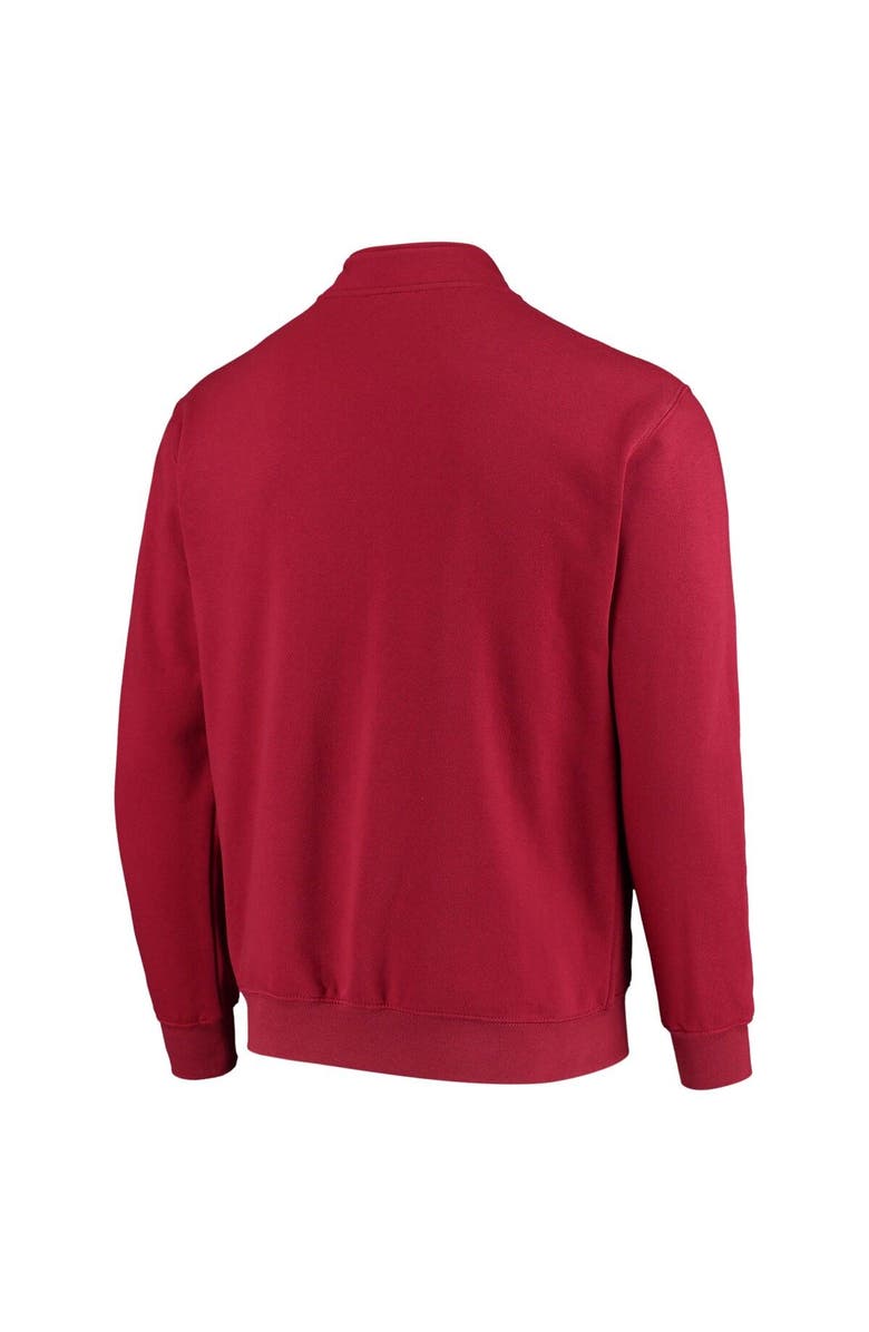 COLOSSEUM Men's Colosseum Cardinal Iowa State Cyclones Tortugas Logo Quarter-Zip Jacket, Alternate, color, Cardinal