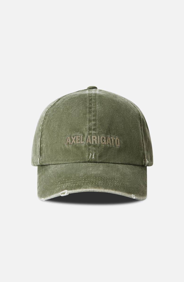 Axel Arigato AA Logo Cap, Alternate, color, Green