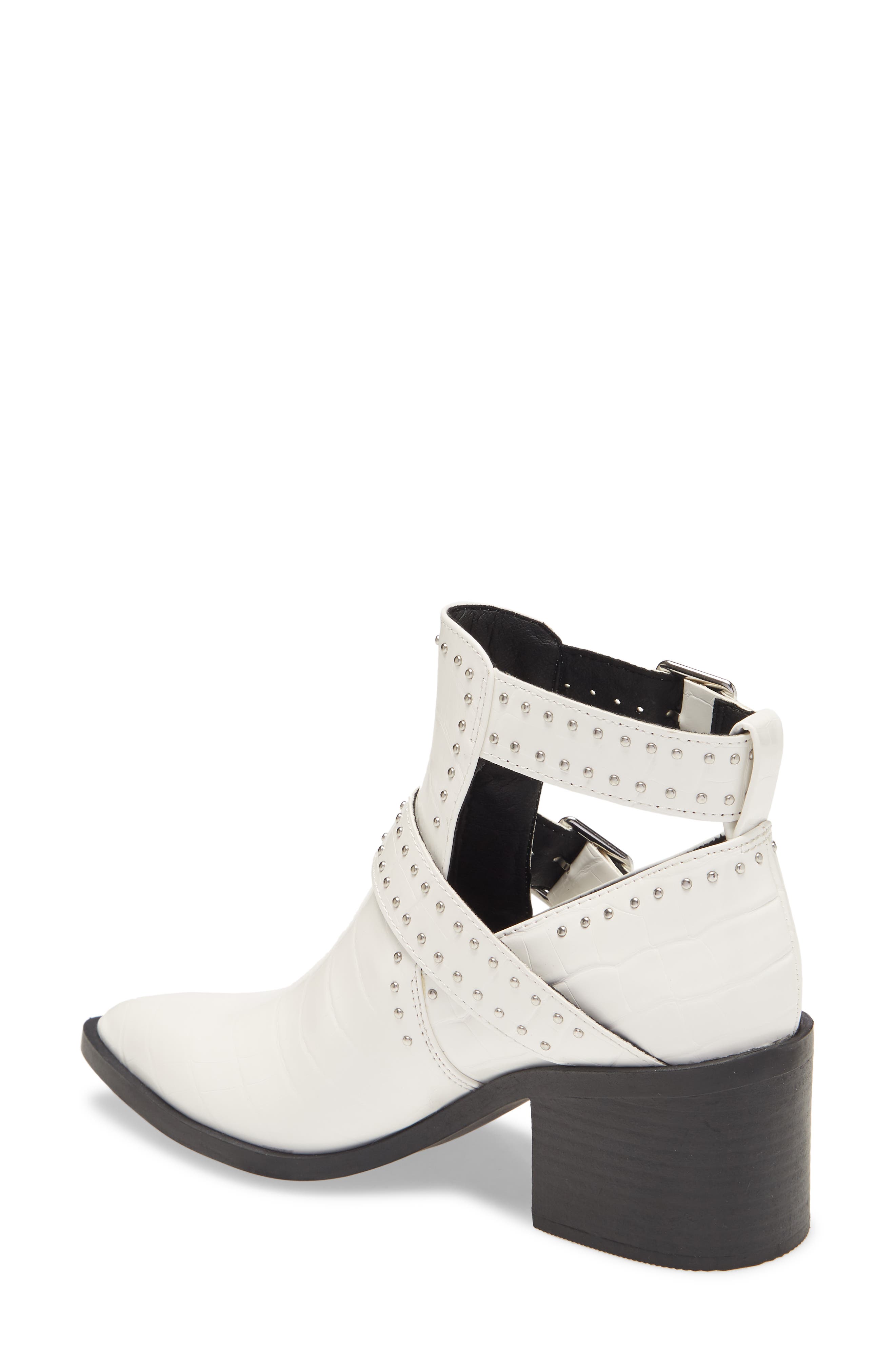 Andy Bootie, Alternate, color, WHITE CROCODILE