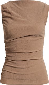 Nordstrom Ruched Sleeveless Top