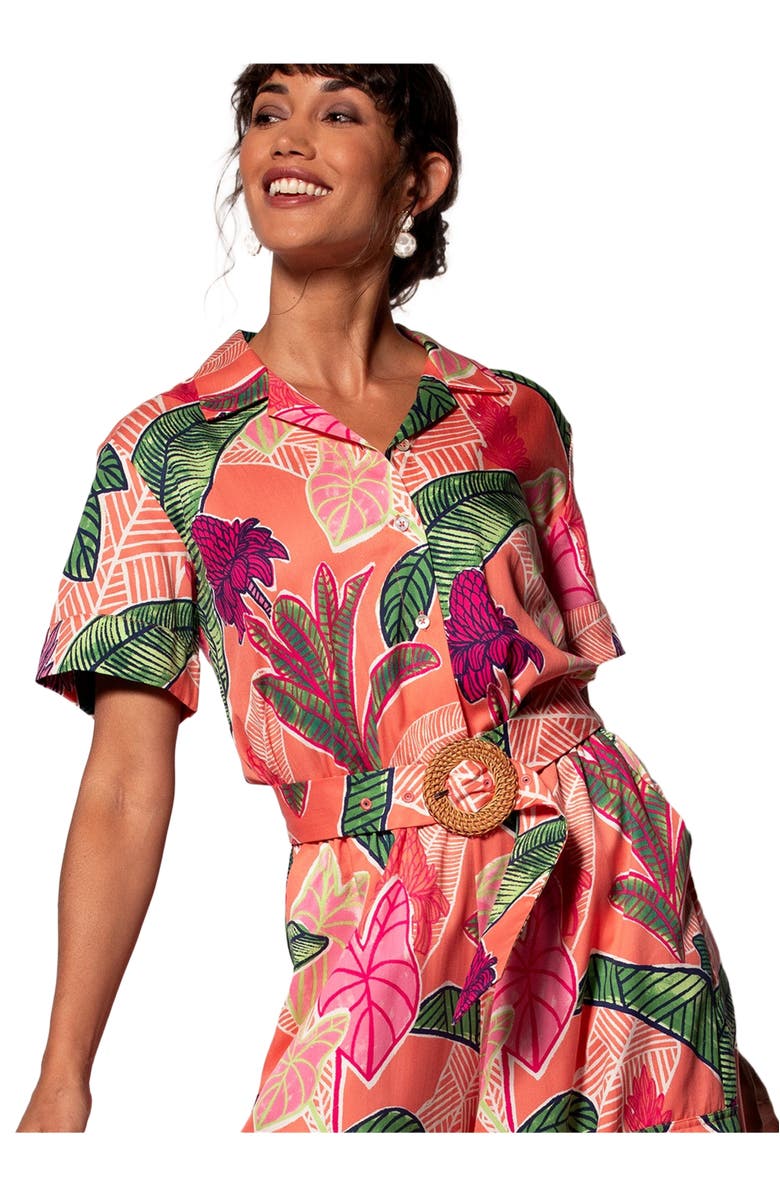 Tori Richard Garden Island Charla Jumpsuit, Alternate, color, 