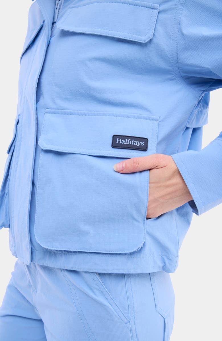 Halfdays Nan Field Jacket, Alternate, color, Forget Me Not