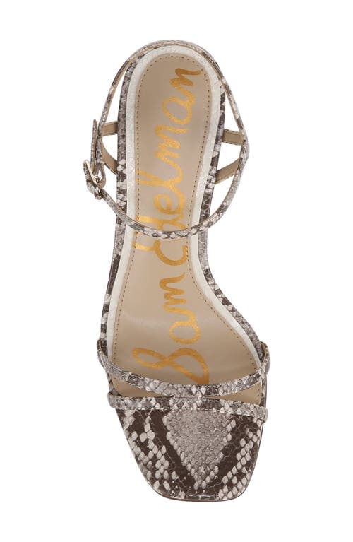 Sam Edelman Women's Presley Sandals In Sandshell Multi