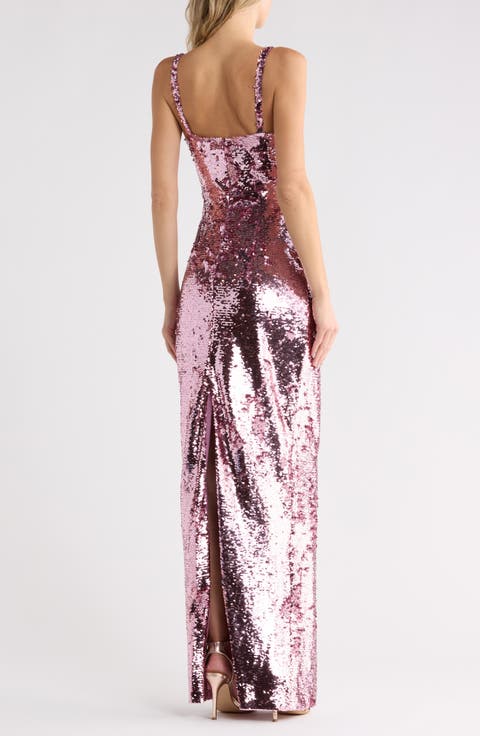 Karma Sequin Column Dress