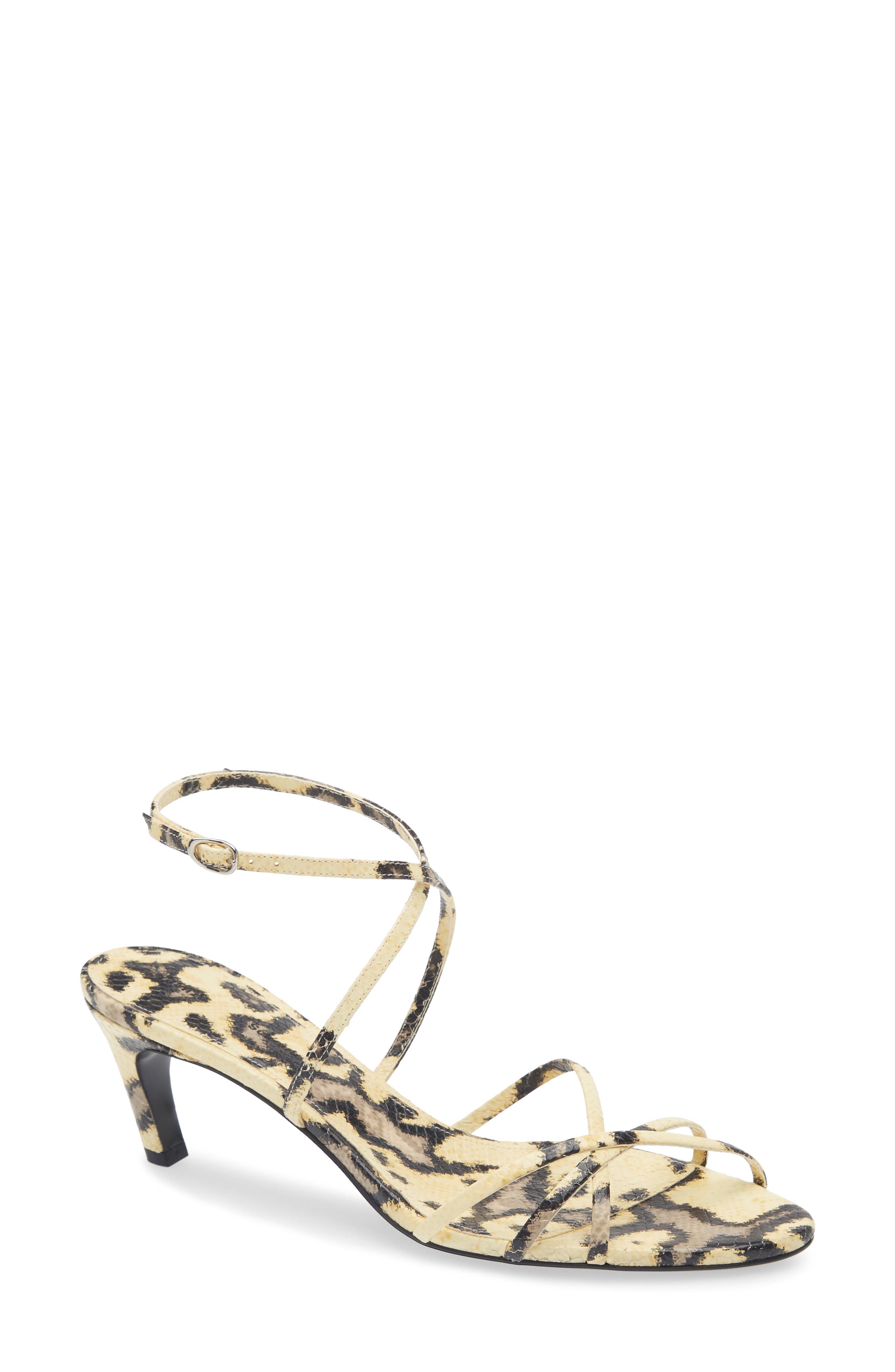 Proenza Schouler Uma Ankle Strap Sandal, Main, color, Ivory