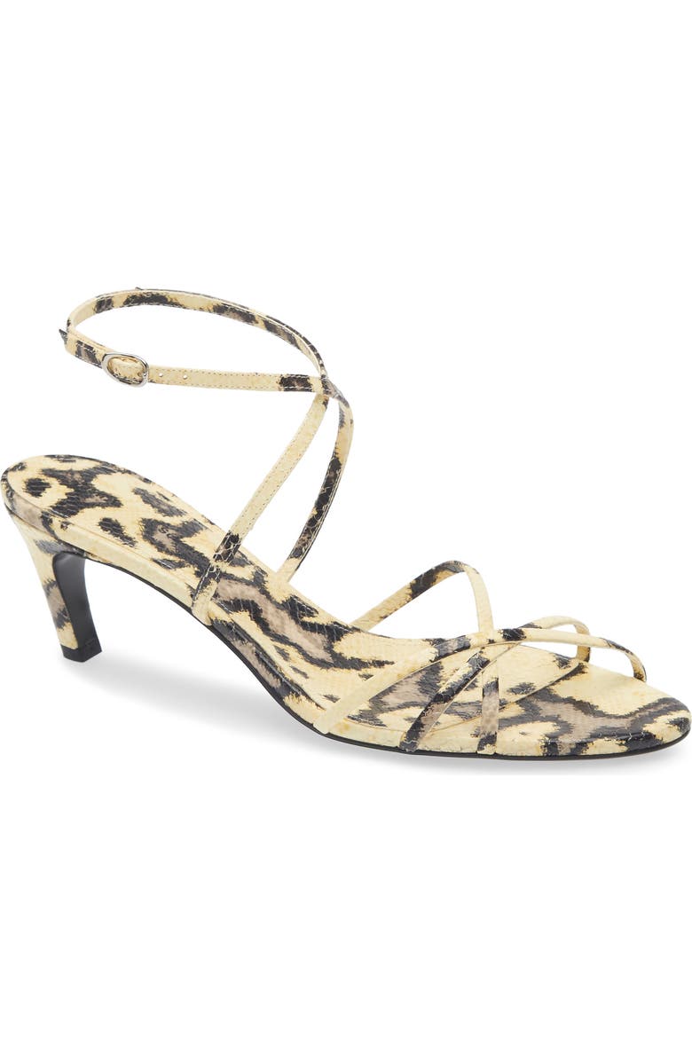 Proenza Schouler Uma Ankle Strap Sandal, Main, color, Ivory