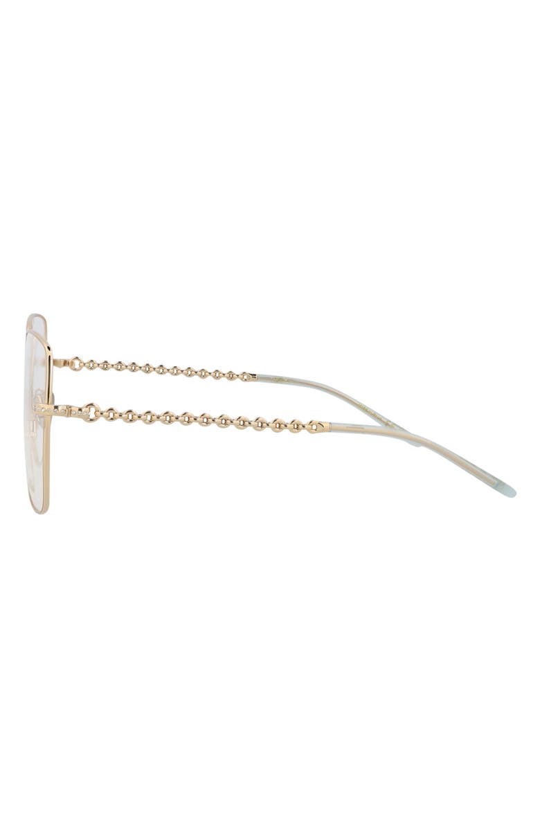 Pomellato 58mm Square Optical Glasses, Alternate, color,