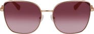 Longchamp Foulonn 58mm Gradient Butterfly Sunglasses