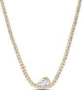 SHYMI Floating Pear Tennis Necklace