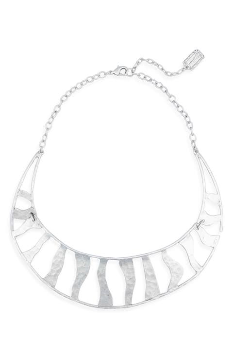 Open Work Arched Collar Necklace