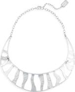Karine Sultan Open Work Arched Collar Necklace