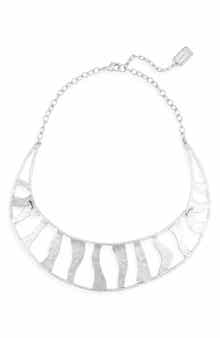 Karine Sultan Open Work Arched Collar Necklace